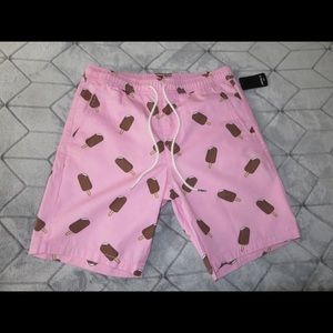 PINK FOREVER 21 GRAPHIC SHORTS!